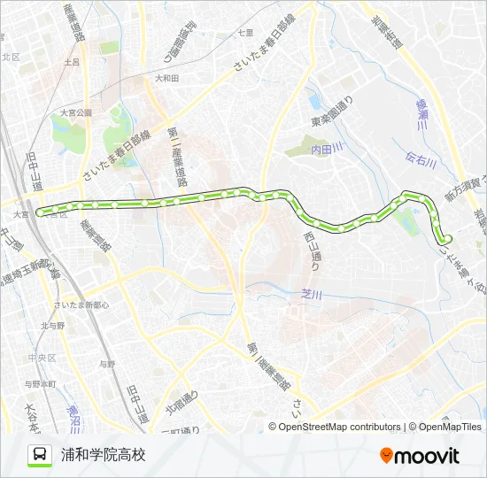 大02-2 Bus Line Map