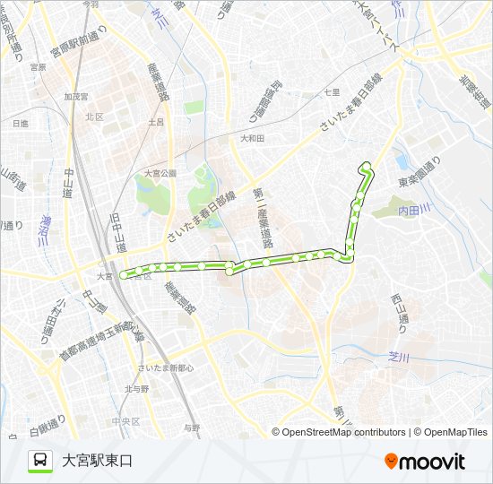 大04-2 バスの路線図