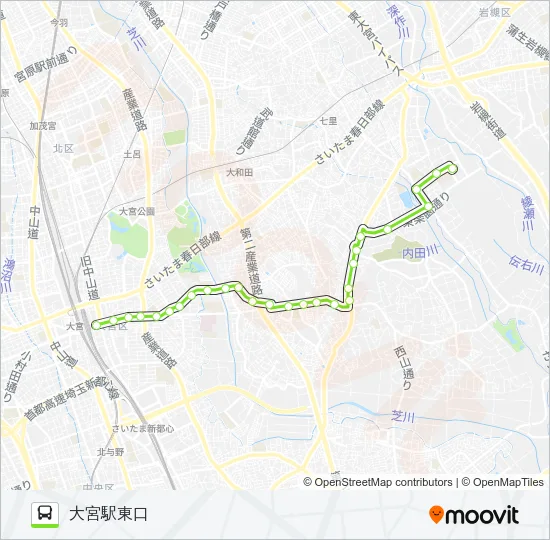 大04-3 Bus Line Map