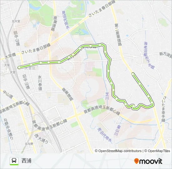 大12-3 Bus Line Map