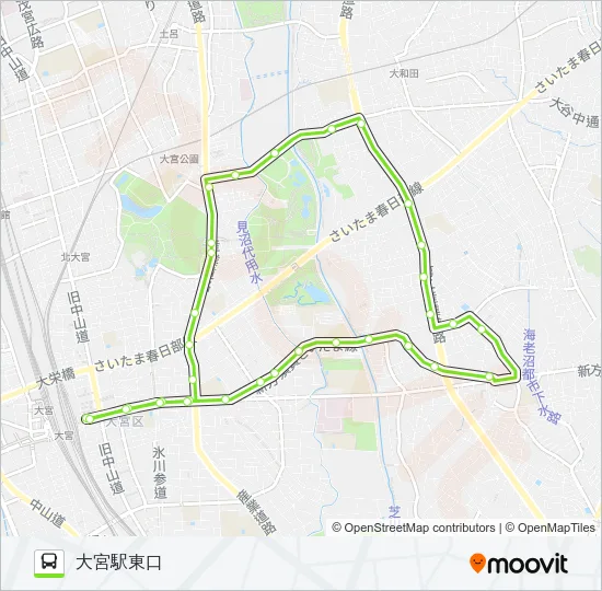 大15-3 Bus Line Map