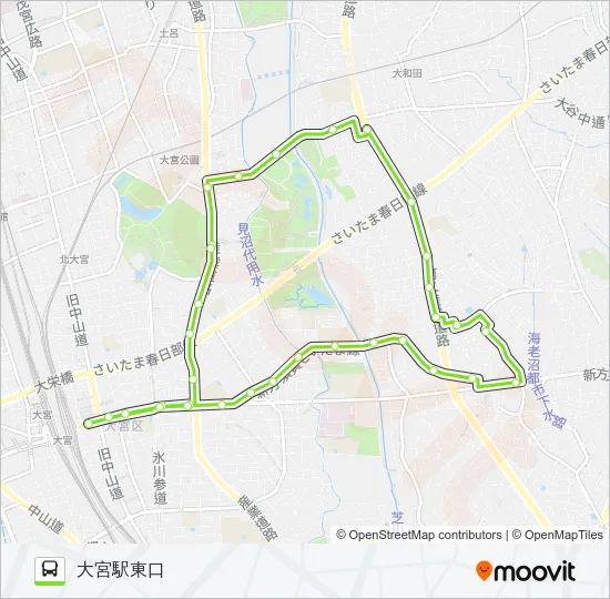 大15-3 Bus Line Map