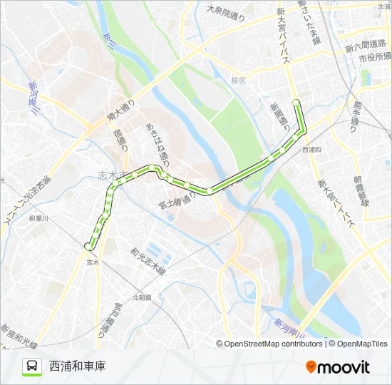 志01-2 Bus Line Map