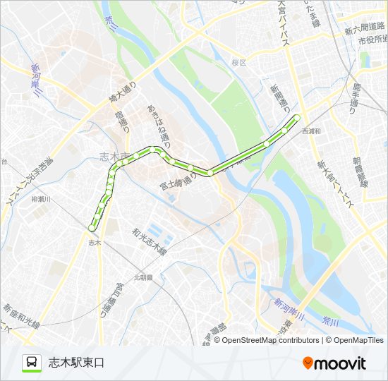 志01-3 bus Line Map