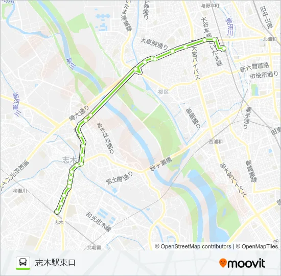 志03-3 バスの路線図