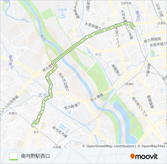 志03-3 bus Line Map