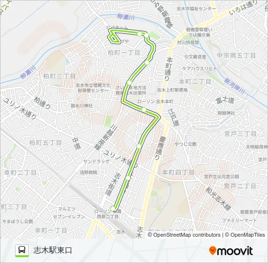 志04-3 バスの路線図