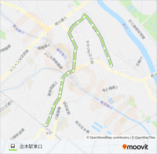 志05-3 Bus Line Map