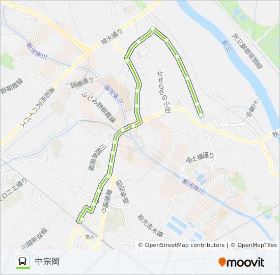 志05-3 bus Line Map