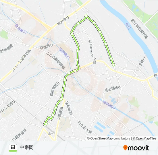 志05-3 バスの路線図