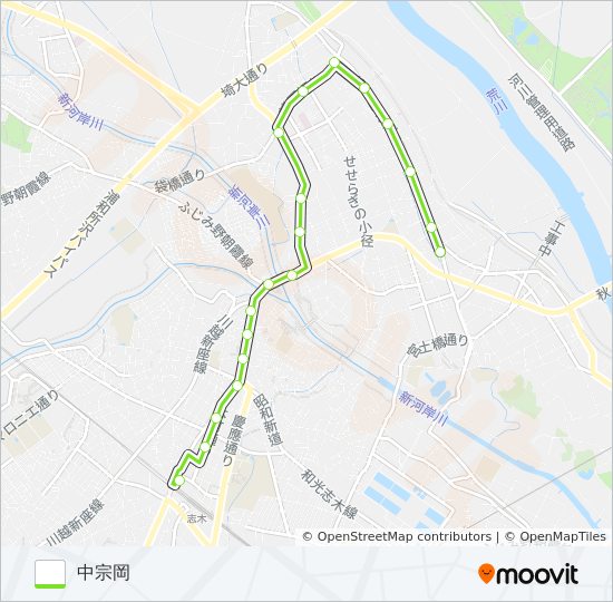 志05-3 bus Line Map