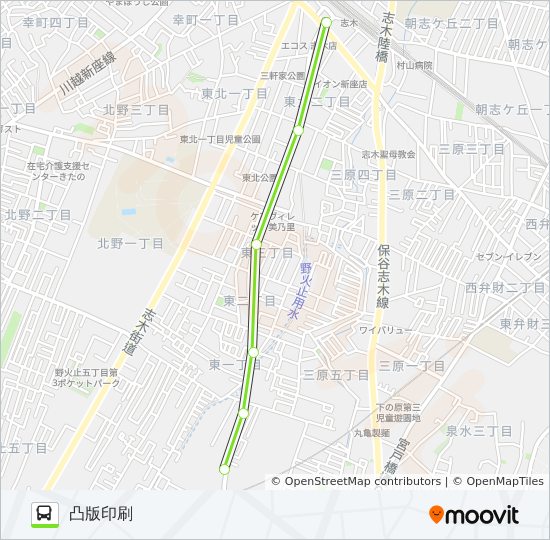 志09-2 bus Line Map