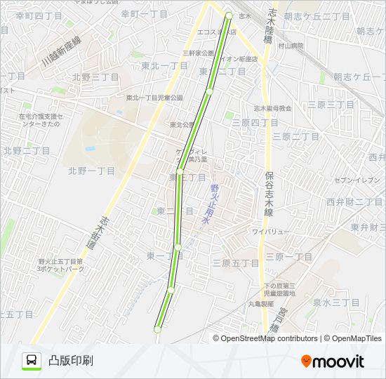 志09-2 bus Line Map