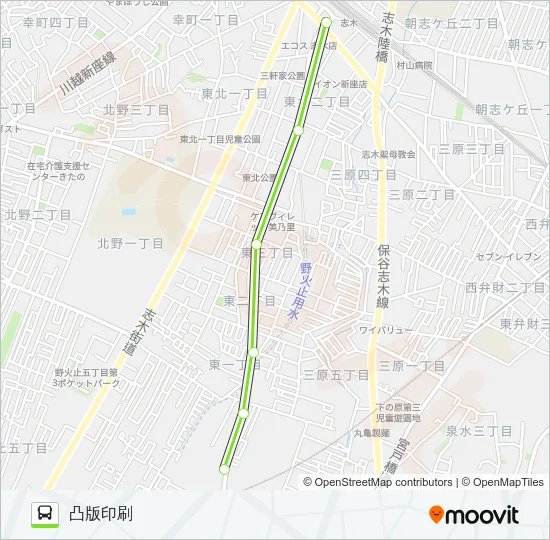 志09-2 バスの路線図