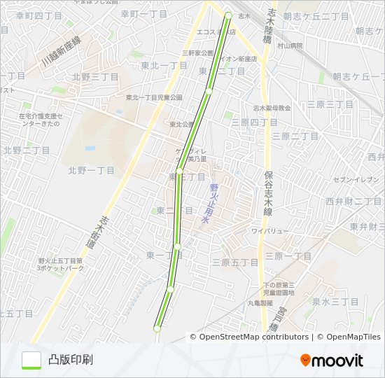志09-2 bus Line Map