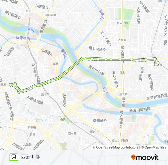 赤27-2 Bus Line Map