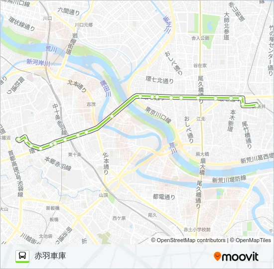 赤27-2 Bus Line Map