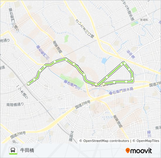南浦55-3 bus Line Map