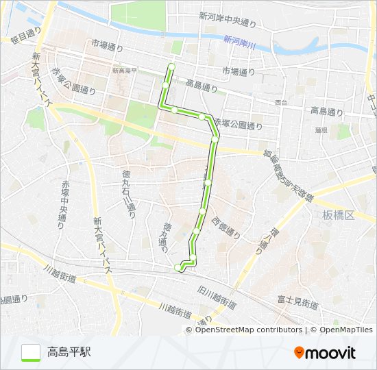 東練01-2 バスの路線図