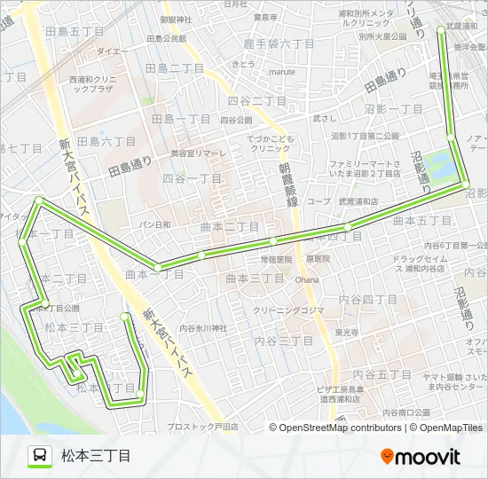 武浦02-2 Bus Line Map