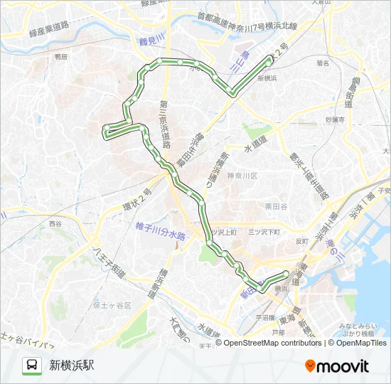 浜1  Line Map
