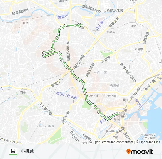 浜1  Line Map