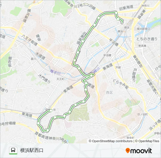 浜4  Line Map