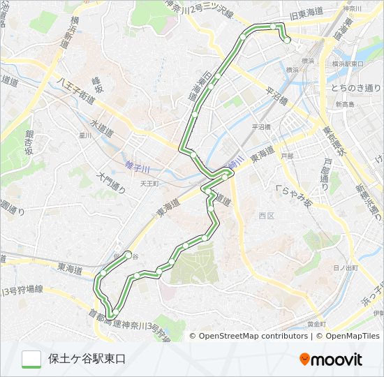 浜4 bus Line Map