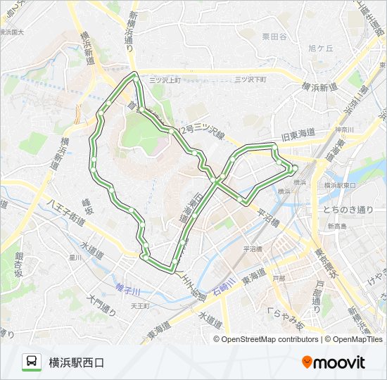 浜5 bus Line Map