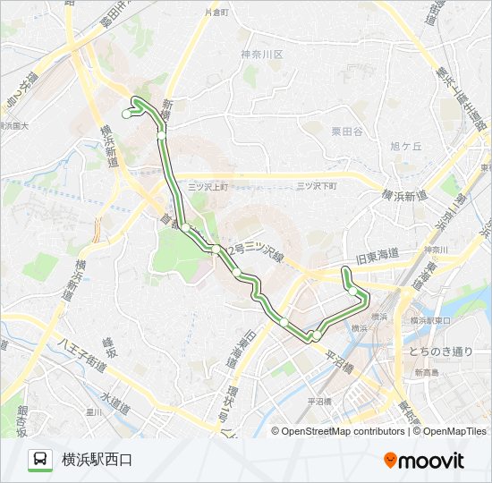 浜7  Line Map