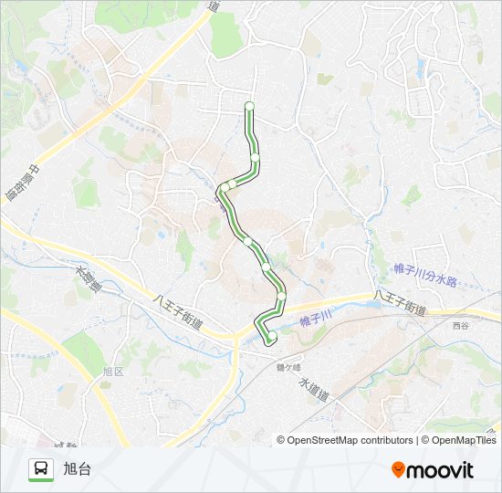 旭12 bus Line Map