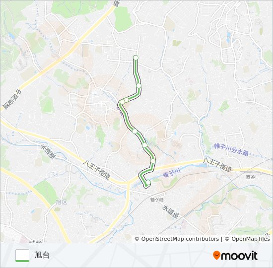 旭12 bus Line Map