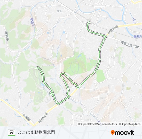 旭13 bus Line Map