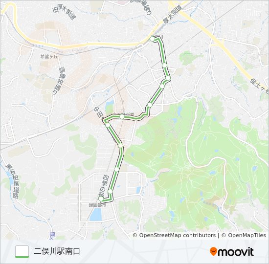 旭19 bus Line Map