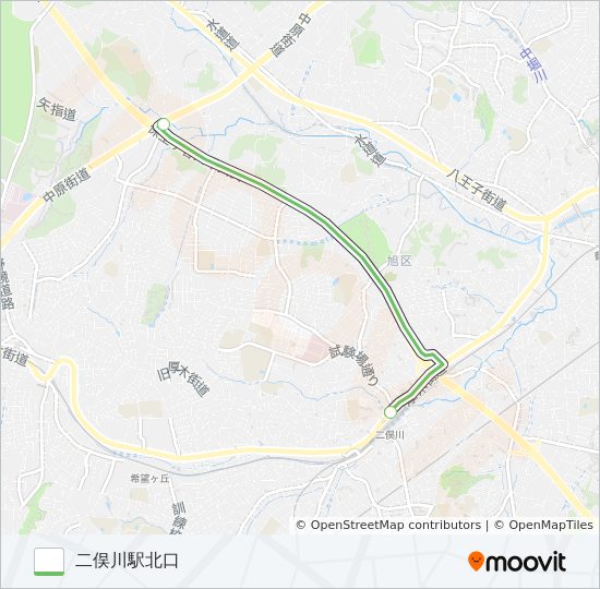 旭20 bus Line Map