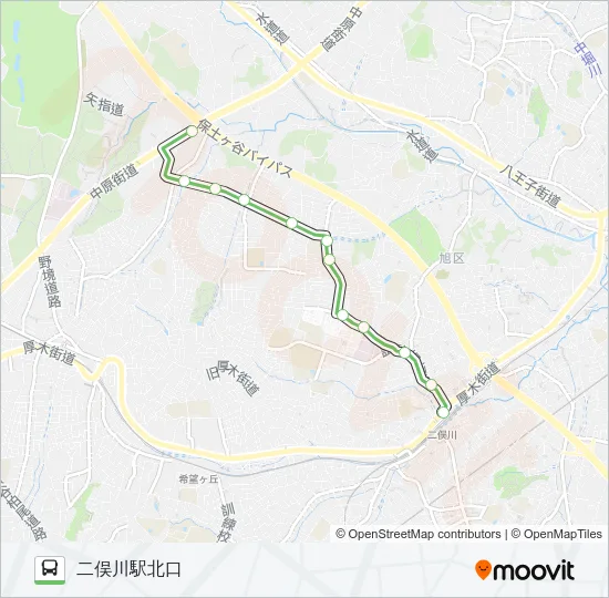 旭21 の路線図