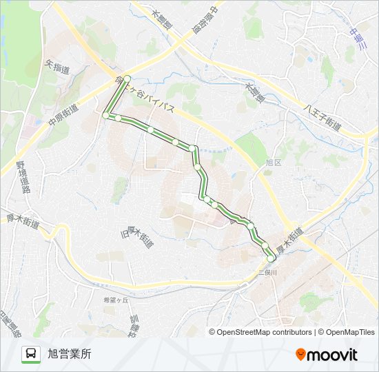 旭21  Line Map