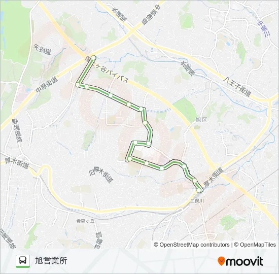 旭22  Line Map