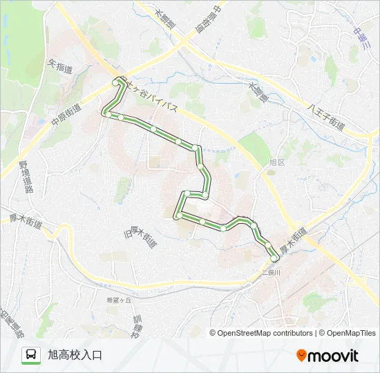 旭22  Line Map