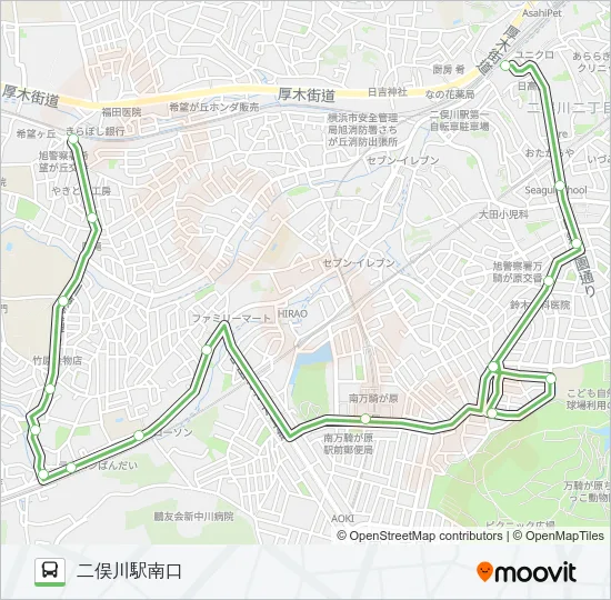 旭26  Line Map