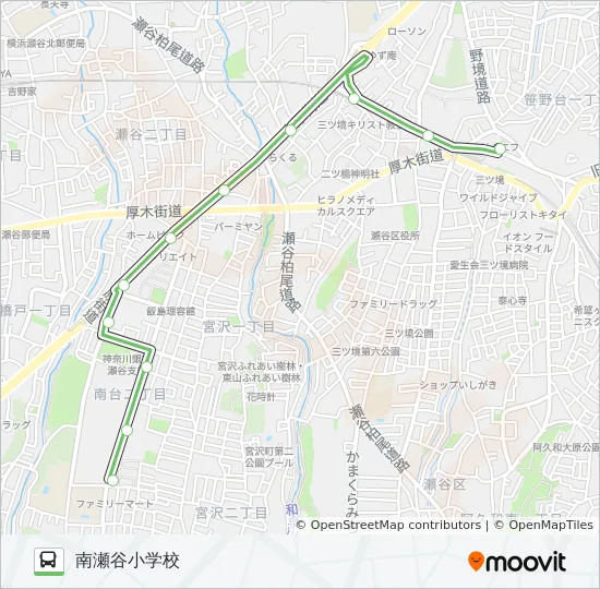 旭27 Route Schedules Stops Maps 南瀬谷小学校 Updated