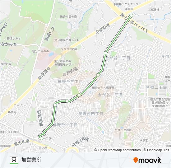 旭34  Line Map