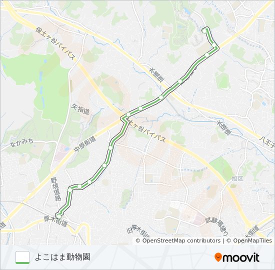 旭34 bus Line Map