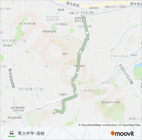 旭80 の路線図