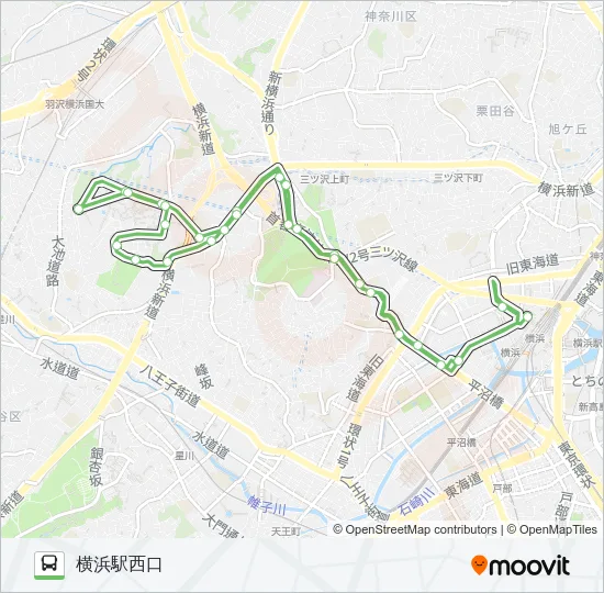 浜10  Line Map