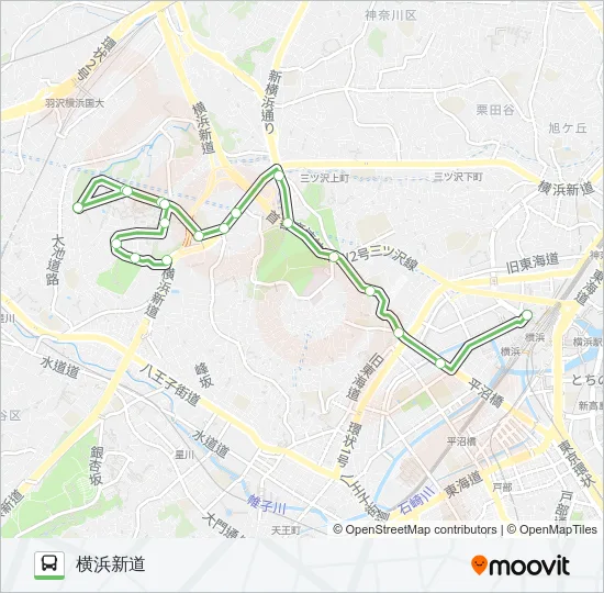 浜10  Line Map