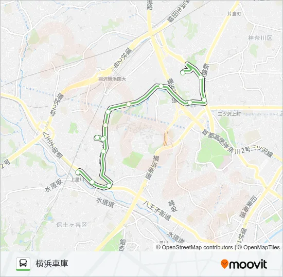 浜11 の路線図