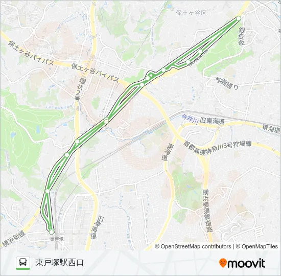 浜17  Line Map
