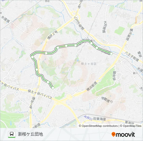 浜19  Line Map