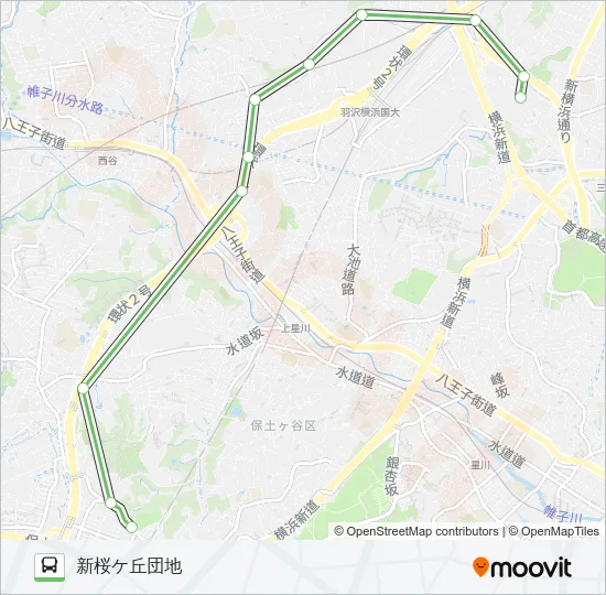 浜20  Line Map